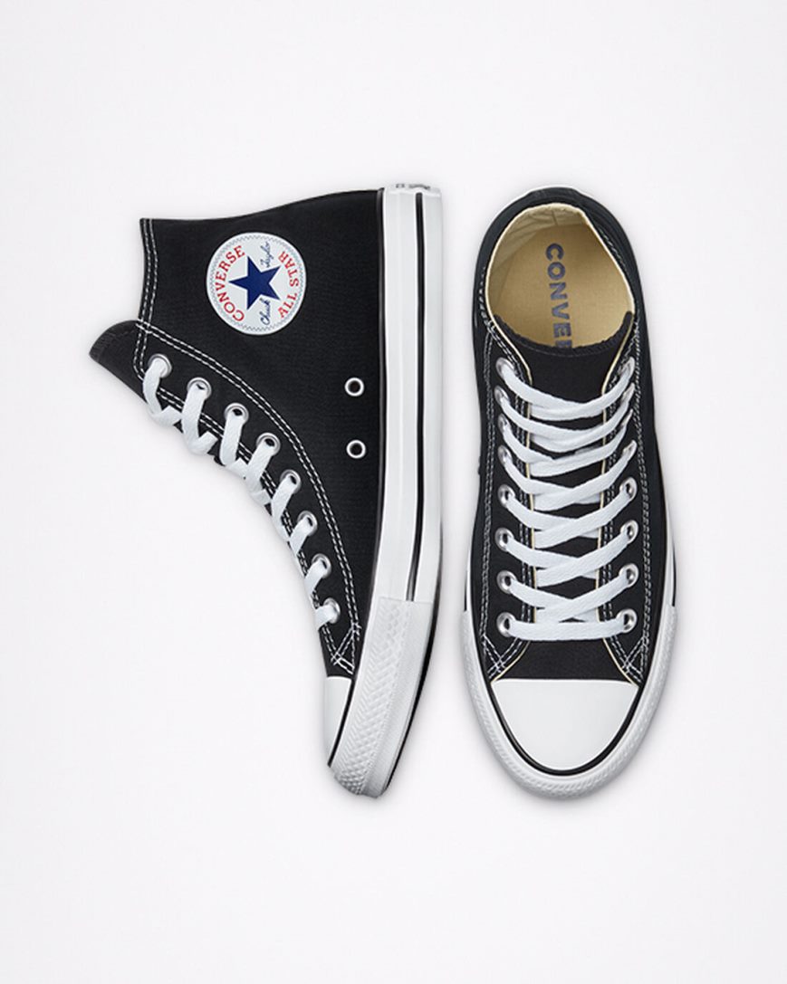 Tenisi Inalti Barbati Converse Chuck Taylor All Star Clasici Negrii | RO GNCWU146